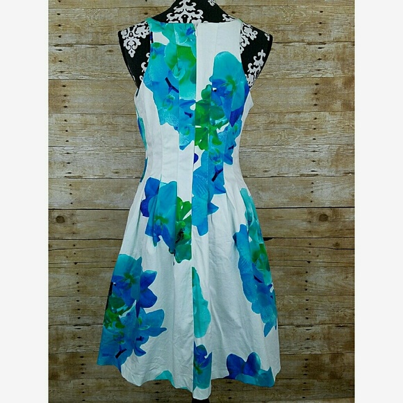 Calvin Klein Fit and Flare Dress - Picture 4 of 4